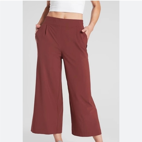 Athleta Pants - ATHLETA Brooklyn wide leg crop pant